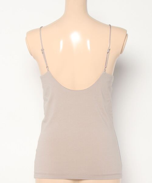 ROPE'（ロペ）の「ベア天竺カップ付きキャミソール（キャミソール・レディース・ベージュ/ホワイト/ブラック・38）」の14枚目の写真