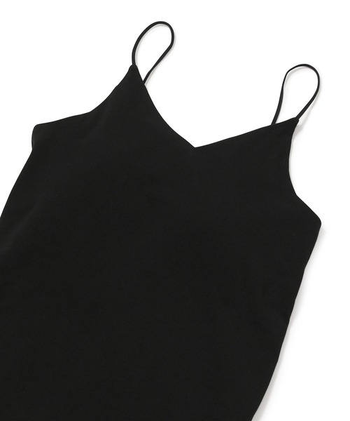 ROPE'（ロペ）の「ベア天竺カップ付きキャミソール（キャミソール・レディース・ベージュ/ホワイト/ブラック・38）」の2枚目の写真