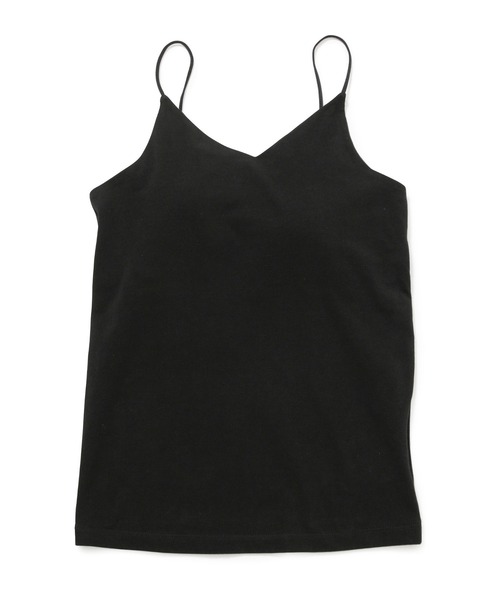 ROPE'（ロペ）の「ベア天竺カップ付きキャミソール（キャミソール・レディース・ベージュ/ホワイト/ブラック・38）」の7枚目の写真