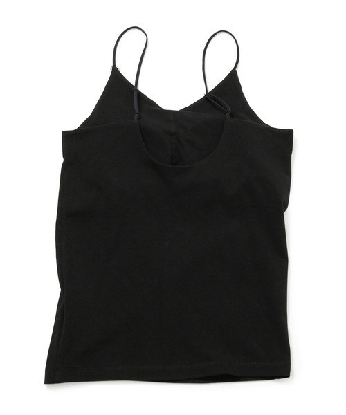 ROPE'（ロペ）の「ベア天竺カップ付きキャミソール（キャミソール・レディース・ベージュ/ホワイト/ブラック・38）」の9枚目の写真