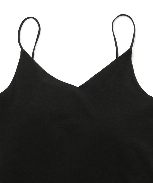 ROPE'（ロペ）の「ベア天竺カップ付きキャミソール（キャミソール・レディース・ベージュ/ホワイト/ブラック・38）」の10枚目の写真