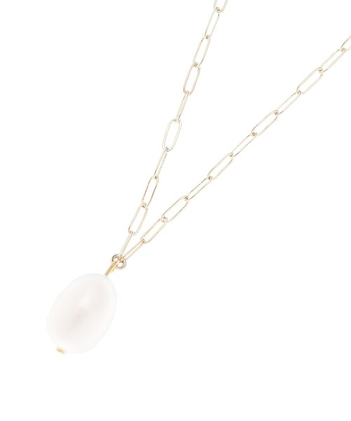 UNTITLED（アンタイトル）の「◆淡水パールトップネックレス（ネックレス・レディース・ゴールド/シルバー・99）」の2枚目の写真