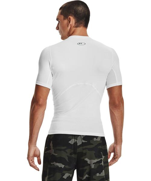 UNDER ARMOUR（アンダーアーマー）の「UAヒートギアアーマー コンプレッション ショートスリーブ シャツ（トレーニング/メンズ）（Tシャツ/カットソー・メンズ・ホワイト/ブラック/レッド/ブルー/ダークグレー/ダークネイビー/ネイビー・S/M/L/XL/XXL/3XL/2XL）」の20枚目の写真