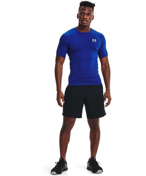 UNDER ARMOUR（アンダーアーマー）の「UAヒートギアアーマー コンプレッション ショートスリーブ シャツ（トレーニング/メンズ）（Tシャツ/カットソー・メンズ・ホワイト/ブラック/レッド/ブルー/ダークグレー/ダークネイビー/ネイビー・S/M/L/XL/XXL/3XL/2XL）」の13枚目の写真