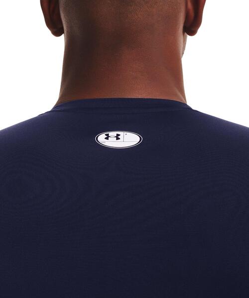 UNDER ARMOUR（アンダーアーマー）の「UAヒートギアアーマー コンプレッション ショートスリーブ シャツ（トレーニング/メンズ）（Tシャツ/カットソー・メンズ・ホワイト/ブラック/レッド/ブルー/ダークグレー/ダークネイビー/ネイビー・S/M/L/XL/XXL/3XL/2XL）」の18枚目の写真