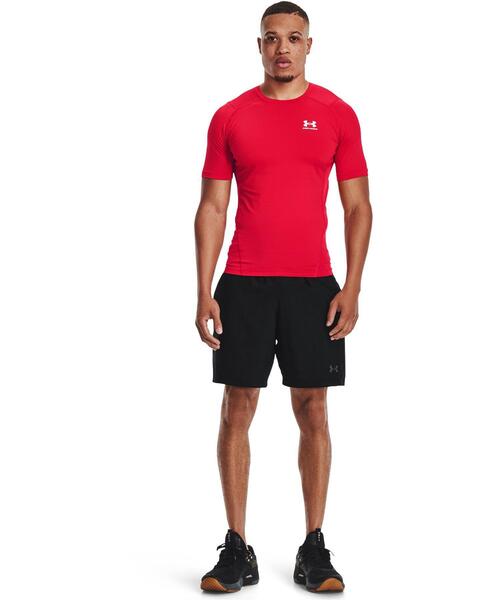 UNDER ARMOUR（アンダーアーマー）の「UAヒートギアアーマー コンプレッション ショートスリーブ シャツ（トレーニング/メンズ）（Tシャツ/カットソー・メンズ・ホワイト/ブラック/レッド/ブルー/ダークグレー/ダークネイビー/ネイビー・S/M/L/XL/XXL/3XL/2XL）」の10枚目の写真