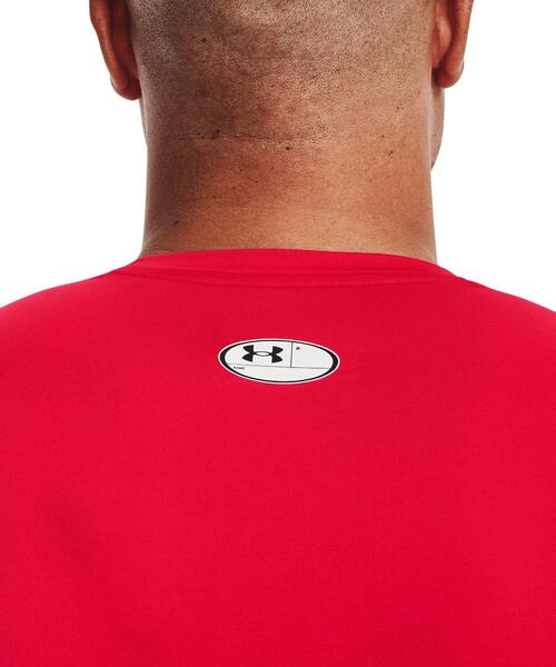 UNDER ARMOUR（アンダーアーマー）の「UAヒートギアアーマー コンプレッション ショートスリーブ シャツ（トレーニング/メンズ）（Tシャツ/カットソー・メンズ・ホワイト/ブラック/レッド/ブルー/ダークグレー/ダークネイビー/ネイビー・S/M/L/XL/XXL/3XL/2XL）」の11枚目の写真