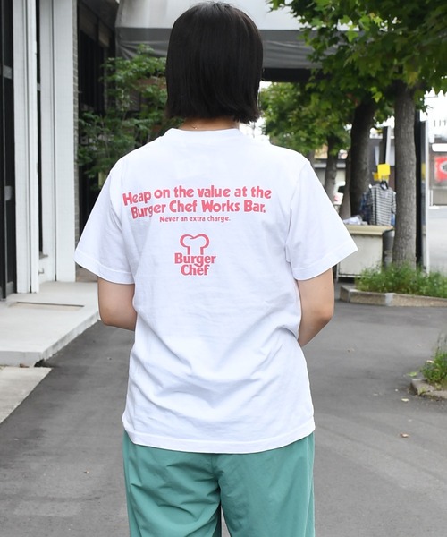 Johnbull Private labo(ジョンブルプライベートラボ)の「【GOOD ROCK SPEED】プリントTシャツ / BurgerChef(Tシャツ/カットソー・メンズ・ホワイト・LARGE/MEDIUM)」の11枚目の写真