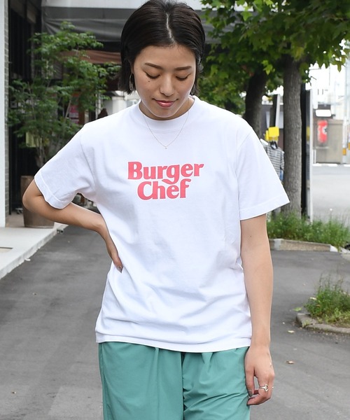 Johnbull Private labo(ジョンブルプライベートラボ)の「【GOOD ROCK SPEED】プリントTシャツ / BurgerChef(Tシャツ/カットソー・メンズ・ホワイト・LARGE/MEDIUM)」の9枚目の写真