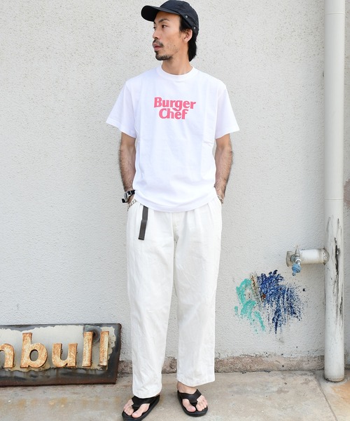 Johnbull Private labo(ジョンブルプライベートラボ)の「【GOOD ROCK SPEED】プリントTシャツ / BurgerChef(Tシャツ/カットソー・メンズ・ホワイト・LARGE/MEDIUM)」の7枚目の写真