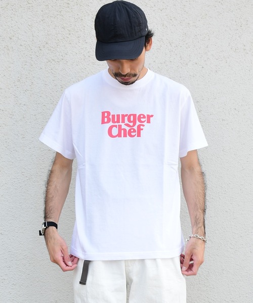 Johnbull Private labo(ジョンブルプライベートラボ)の「【GOOD ROCK SPEED】プリントTシャツ / BurgerChef(Tシャツ/カットソー・メンズ・ホワイト・LARGE/MEDIUM)」の2枚目の写真