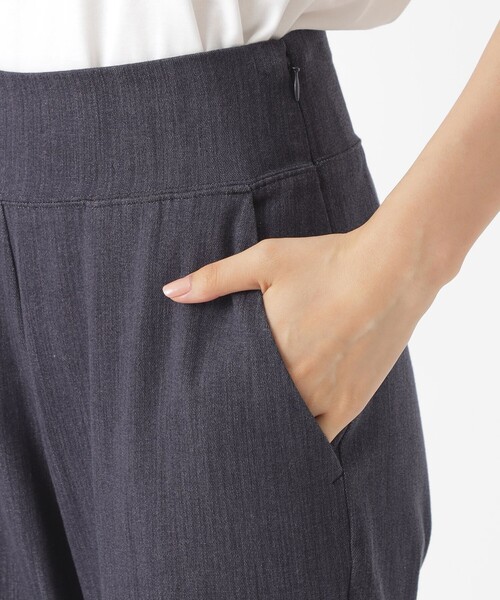 TO BE CHIC（トゥー ビー シック）の「テンセルストレッチティアード レギンス（レギンス/スパッツ・レディース・ブルー系その他4・FREE）」の4枚目の写真