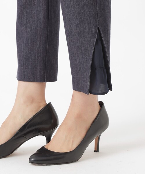 TO BE CHIC（トゥー ビー シック）の「テンセルストレッチティアード レギンス（レギンス/スパッツ・レディース・ブルー系その他4・FREE）」の6枚目の写真