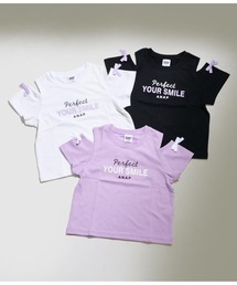 ANAP kids（アナップキッズ）の「クロップド肩開きトップス（Tシャツ/カットソー・キッズ）」