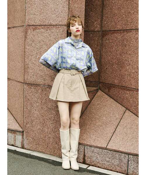 jouetie(ジュエティ)の「ネガパターンオーバーシャツ(シャツ/ブラウス・レディース・ブラック/ピンク/パープル・MEDIUM)」の13枚目の写真