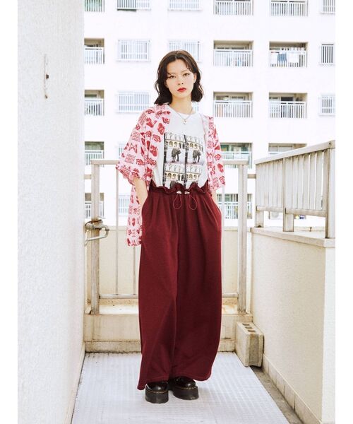 jouetie(ジュエティ)の「ネガパターンオーバーシャツ(シャツ/ブラウス・レディース・ブラック/ピンク/パープル・MEDIUM)」の19枚目の写真