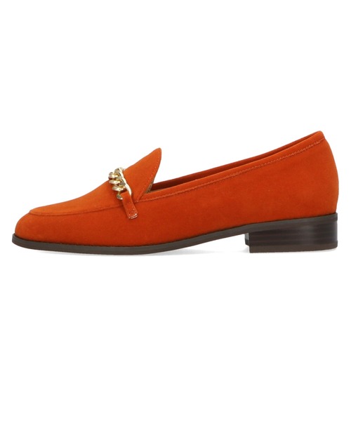 ORiental TRaffic（オリエンタルトラフィック）の「アーモンドトゥチェーンローファー 21301（ローファー・レディース・オレンジ/ブラック/ベージュ・38/35/34/39/36/37/40/42/41）」の6枚目の写真