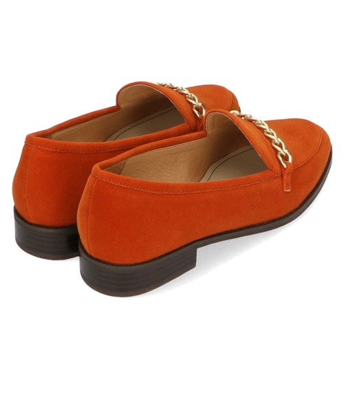 ORiental TRaffic（オリエンタルトラフィック）の「アーモンドトゥチェーンローファー 21301（ローファー・レディース・オレンジ/ブラック/ベージュ・38/35/34/39/36/37/40/42/41）」の7枚目の写真