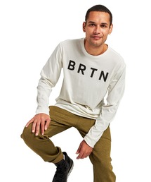 BURTON（バートン）の「BRTN ロングスリーブ Tシャツ（Tシャツ/カットソー）」