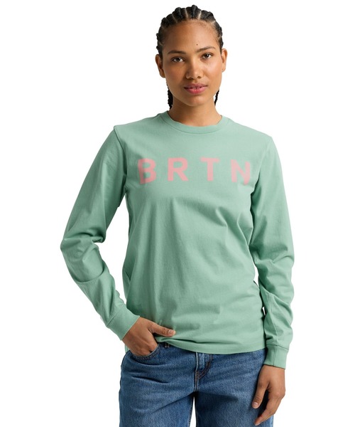 BURTON(バートン)の「BRTN ロングスリーブ Tシャツ(Tシャツ/カットソー・メンズ・パープル/ブラック/ホワイト/ライトグリーン/アーミー・M/L/S/XS/XL)」の18枚目の写真