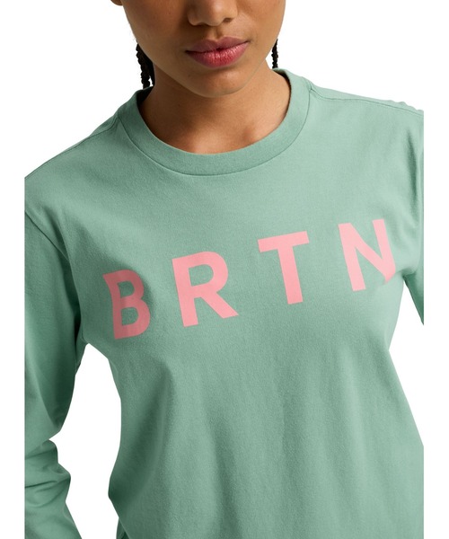 BURTON(バートン)の「BRTN ロングスリーブ Tシャツ(Tシャツ/カットソー・メンズ・パープル/ブラック/ホワイト/ライトグリーン/アーミー・M/L/S/XS/XL)」の17枚目の写真