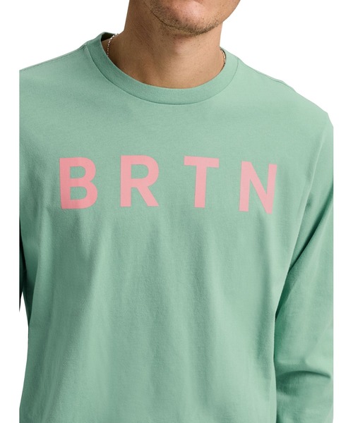 BURTON(バートン)の「BRTN ロングスリーブ Tシャツ(Tシャツ/カットソー・メンズ・パープル/ブラック/ホワイト/ライトグリーン/アーミー・M/L/S/XS/XL)」の15枚目の写真