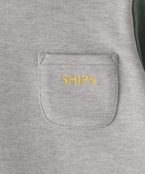 SHIPS（シップス）の「SHIPS KIDS:80～90cm / スムース ポケット TEE（Tシャツ/カットソー・キッズ・ホワイト/ヘザーグレー/オートミール/マルチ・90/80）」の12枚目の写真