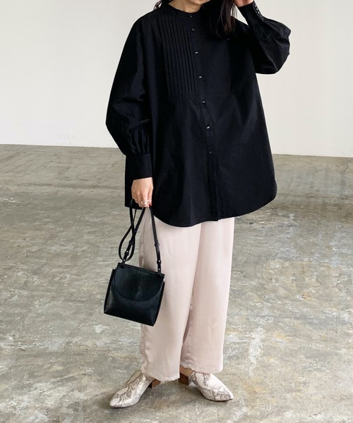 LIAN（リアン）の「長袖ブラウス（シャツ/ブラウス・レディース・オフホワイト・FREE）」の7枚目の写真