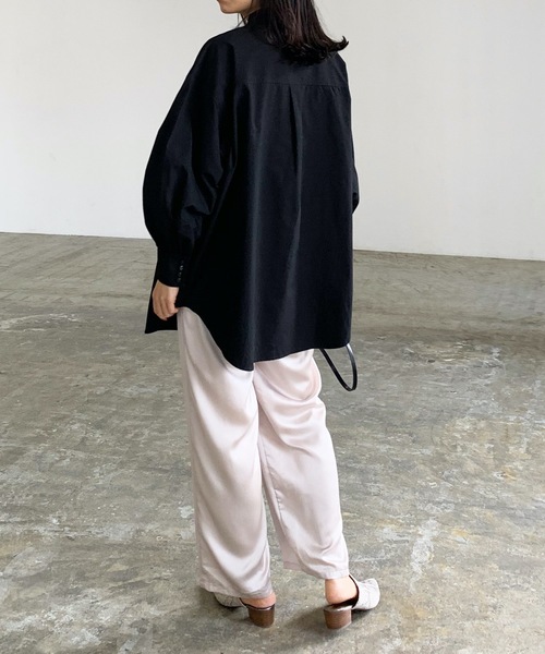 LIAN（リアン）の「長袖ブラウス（シャツ/ブラウス・レディース・オフホワイト・FREE）」の9枚目の写真