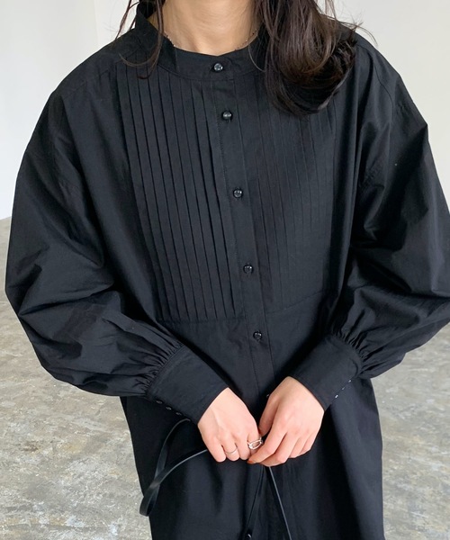 LIAN（リアン）の「長袖ブラウス（シャツ/ブラウス・レディース・オフホワイト・FREE）」の8枚目の写真