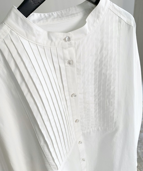 LIAN（リアン）の「長袖ブラウス（シャツ/ブラウス・レディース・オフホワイト・FREE）」の4枚目の写真