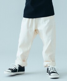 こども ビームス | FABRIQ REPORT × こども ビームス / 生成 テーパード パンツ（100～130cm）(その他パンツ)