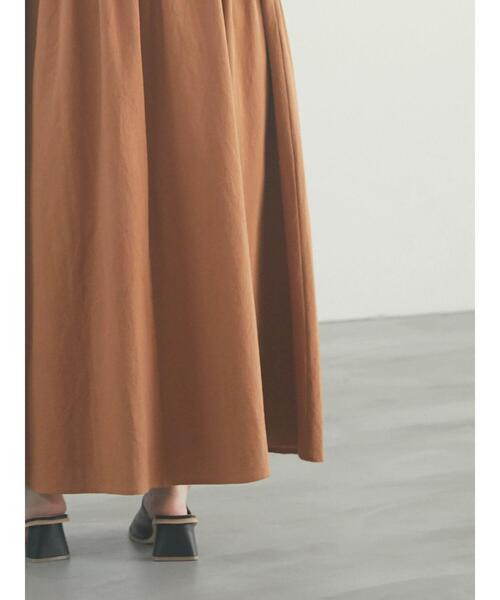 armonia（アルモニーア）の「armonia.ウエストギャザーワンピース（ワンピース・レディース・ブラック/オレンジ/キャメル・FREE）」の17枚目の写真