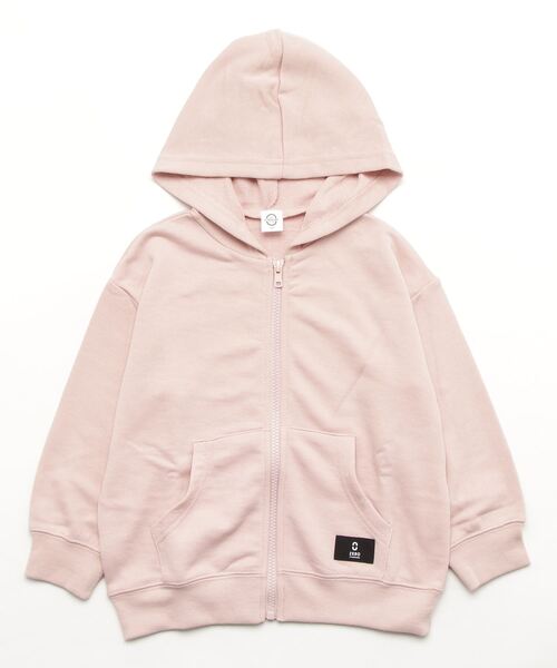 ZERO standerd（ゼロスタンダード）の「ZERO Standard/ゼロスタンダード フードジャケット（パーカー・キッズ・ピンク/オフホワイト/アイボリー/グリーン/チャコールグレー/カーキ/ブラウン/ブラック・160cm/110cm/120cm/150cm/130cm/140cm）」の8枚目の写真