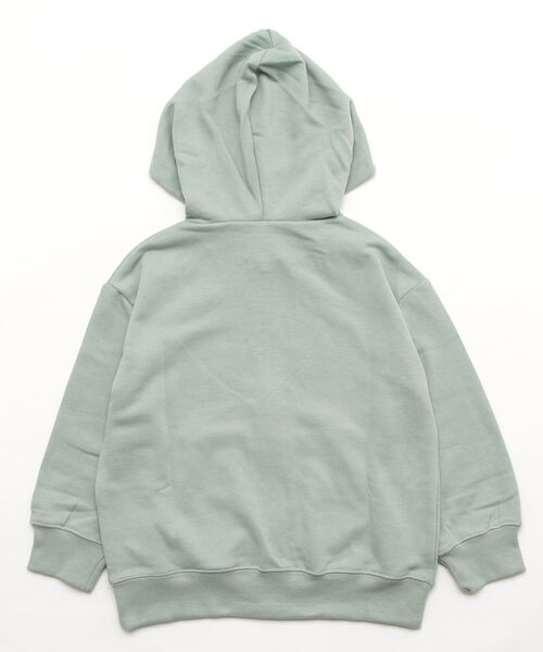 ZERO standerd（ゼロスタンダード）の「ZERO Standard/ゼロスタンダード フードジャケット（パーカー・キッズ・ピンク/オフホワイト/アイボリー/グリーン/チャコールグレー/カーキ/ブラウン/ブラック・160cm/110cm/120cm/150cm/130cm/140cm）」の9枚目の写真