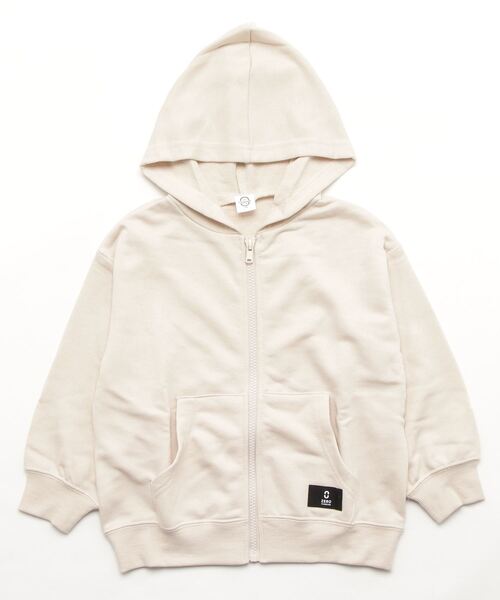 ZERO standerd（ゼロスタンダード）の「ZERO Standard/ゼロスタンダード フードジャケット（パーカー・キッズ・ピンク/オフホワイト/アイボリー/グリーン/チャコールグレー/カーキ/ブラウン/ブラック・160cm/110cm/120cm/150cm/130cm/140cm）」の10枚目の写真