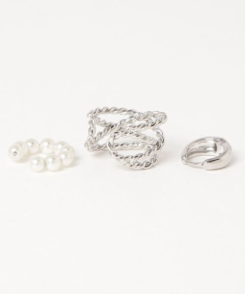 CORPUS TOKYO（コーパス トーキョー）の「ピアス×イヤーカフSET（イヤーカフ・レディース・シルバー/ゴールド・FREE）」の3枚目の写真