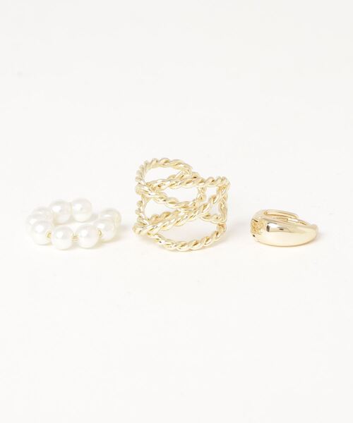 CORPUS TOKYO（コーパス トーキョー）の「ピアス×イヤーカフSET（イヤーカフ・レディース・シルバー/ゴールド・FREE）」の14枚目の写真