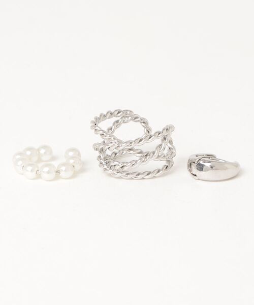 CORPUS TOKYO（コーパス トーキョー）の「ピアス×イヤーカフSET（イヤーカフ・レディース・シルバー/ゴールド・FREE）」の15枚目の写真