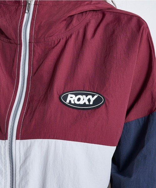 ROXY（ロキシー）の「READY OR NOT ZIP/ロキシーバックプリントジャケット（ブルゾン・レディース・ブラック/バーガンディー・MEDIUM/LARGE/SMALL）」の13枚目の写真