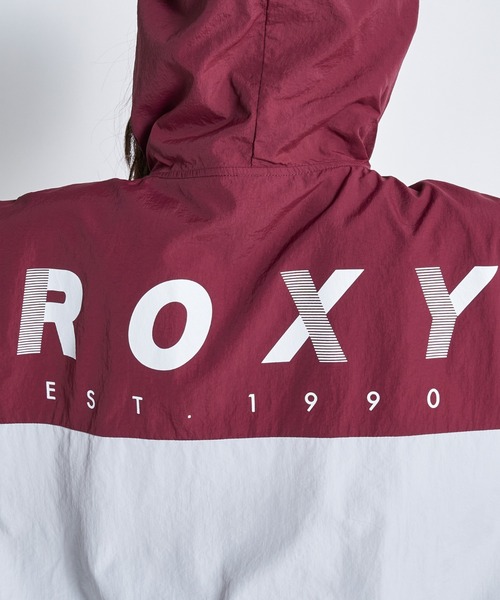 ROXY（ロキシー）の「READY OR NOT ZIP/ロキシーバックプリントジャケット（ブルゾン・レディース・ブラック/バーガンディー・MEDIUM/LARGE/SMALL）」の6枚目の写真