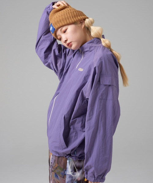 SINK kotohayokozawa（シンク コトハヨコザワ）の「GO-OUT NYLON BLOUSON（ブルゾン・レディース・パープル/ブルー・FREE）」の3枚目の写真