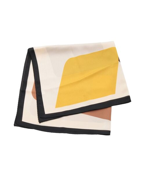 dazzlin（ダズリン）の「カラフルレトロスカーフ（ストール/ショール・レディース・ブラック/ブラウン/ピンク・FREE）」の4枚目の写真