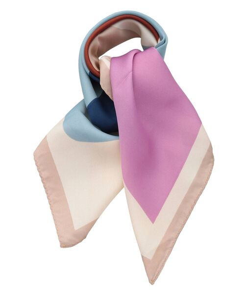 dazzlin（ダズリン）の「カラフルレトロスカーフ（ストール/ショール・レディース・ブラック/ブラウン/ピンク・FREE）」の11枚目の写真