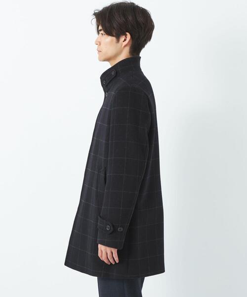 green label relaxing（グリーンレーベルリラクシング）の「S100's ショートビーバー スタンドカラー コート（その他アウター・メンズ・ダークグレー/その他1/その他2・S/M/L/XL）」の7枚目の写真