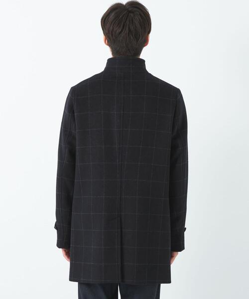 green label relaxing（グリーンレーベルリラクシング）の「S100's ショートビーバー スタンドカラー コート（その他アウター・メンズ・ダークグレー/その他1/その他2・S/M/L/XL）」の8枚目の写真