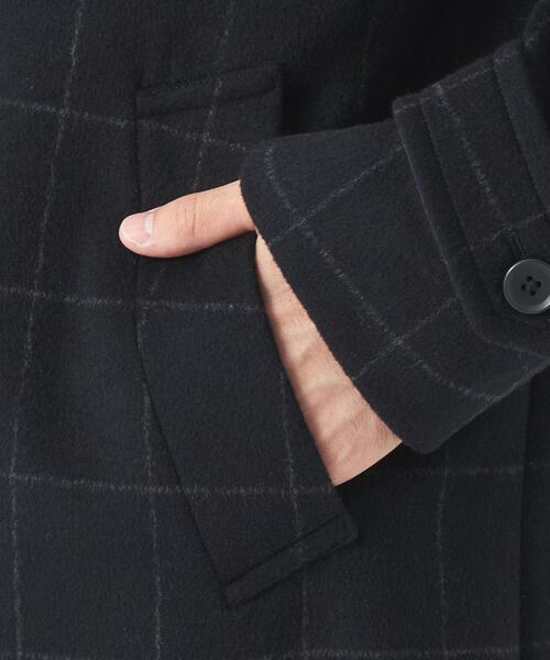 green label relaxing（グリーンレーベルリラクシング）の「S100's ショートビーバー スタンドカラー コート（その他アウター・メンズ・ダークグレー/その他1/その他2・S/M/L/XL）」の11枚目の写真