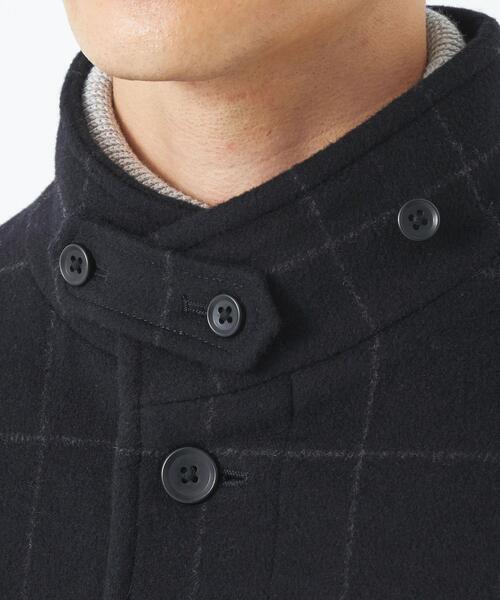 green label relaxing（グリーンレーベルリラクシング）の「S100's ショートビーバー スタンドカラー コート（その他アウター・メンズ・ダークグレー/その他1/その他2・S/M/L/XL）」の15枚目の写真
