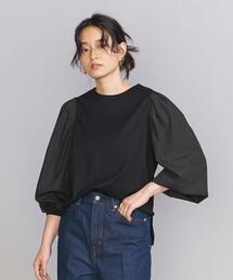 BEAUTY&YOUTH UNITED ARROWS | コットンブロード タックスリーブカットソー -ウォッシャブル-(Tシャツ/カットソー)