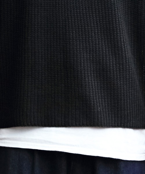 ８(eight)（エイト）の「セパレートニットベスト（ベスト・メンズ・ライトグレー/ブラック/イエロー/ブルーグレー/テラコッタ・MEDIUM/LARGE）」の14枚目の写真